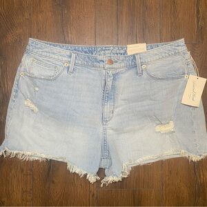 NWT Universal thread vintage stretch high rise shortie shorts size 16/33